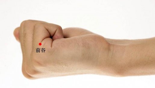 前谷穴的准确位置图，前谷穴的作用
